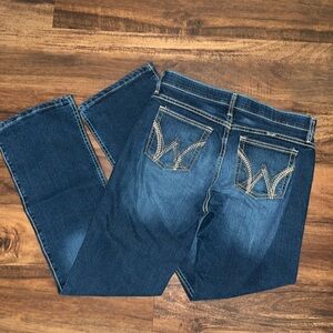 Wrangler Q baby boot cut jeans